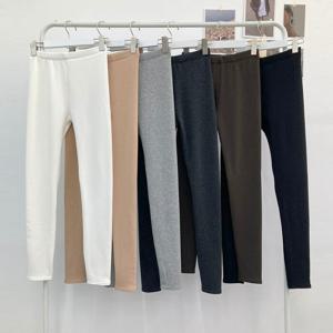 [브리치]  / 겨울 따뜻한 밍크 융 기모 스판 레깅스 쫄바지