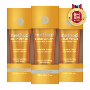 메소드 핸드크림 50ml 만다린망고향 x 3개