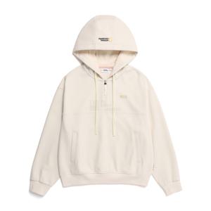 N231WHD010 여성 크롭 후디 맨투맨 티셔츠 CRYSTAL BEIGE