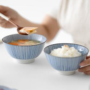 하나토쿠사 1인 밥공기 국그릇 세트 MADE IN JAPAN