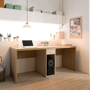 프렌즈 소호 1800 ㄷ자 책상세트 (컴퓨터서랍장)