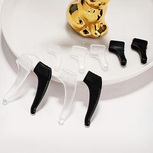 안경귀 고정 고무 1쌍 소 투명 안경테다리 안경테 안경다리 귀고정고무 흘러내림 미끄럼방지 1쌍