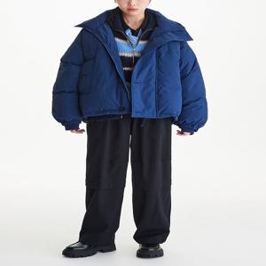 [톰보이] 후디 탈부착 하이넥 숏다운 점퍼 9104414021