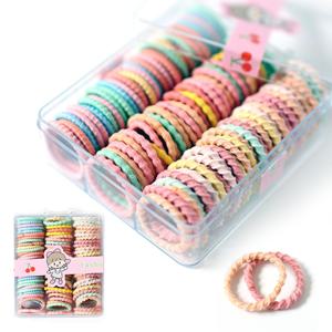 파스텔 미니 링 머리끈 3가지타입 헤어밴드 세트 유아헤어핀 어린이악세사리