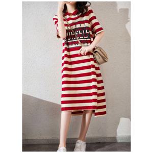 여성 원피스 롱티 UC0111 휴양지 바캉스 여성 사이즈 여름면원피스 반팔 0111 니트 휴양지룩