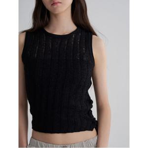 테이프사 오픈워크 베스트  블랙 (355751LY15)