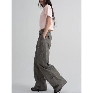 가먼트워싱 카고 팬츠  카키 (165821AY1H)