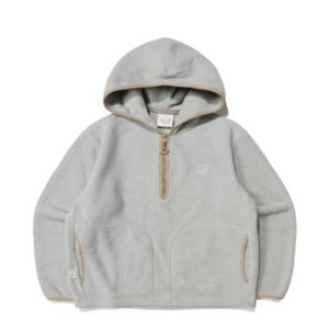 노르디스크 마이크로 플리스 반집업 후드 티셔츠 BB OUW23276 C2 O3 W3