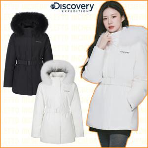 디스커버리 25FW 고윤정 PICK 밀포드 베르텍스 구스다운 미드패딩 DWDJ9K056-ICDJ