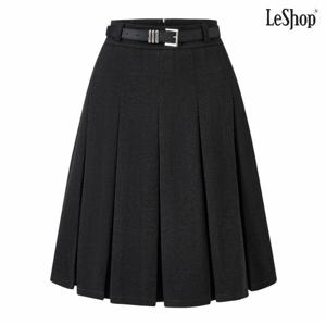 정상가:89,000원 ㅣ 핀턱 미니 기모 벨티드 스커트 (DP4WH007A)