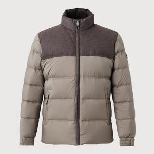 배색형 구스 중다운 점퍼 MITCL4W9101L