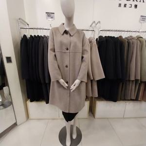 [하프클럽] NC해운대점 파격 가볍고 따뜻한 캐시미어 울 코트 P254H001