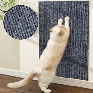 벽 부착형 고양이 스크래쳐 수직형 벽지보호 스크래치 부착형 카페트 붙이는스크래쳐
