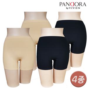 [무료배송] PANDORA 007 여성 누디 사각팬티 4종 (90~105)