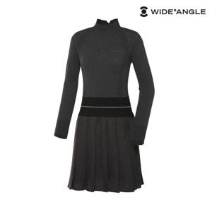여성 CO 스웨터 하이브리드 플리츠 원피스 L_WWU23W11MK (정상가:389,000)