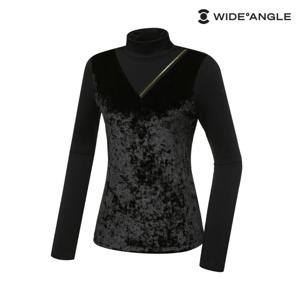 여성 ET 벨로아 하이브리드 하이넥 티셔츠 L_WWW21206Z1 (정상가:199,000)