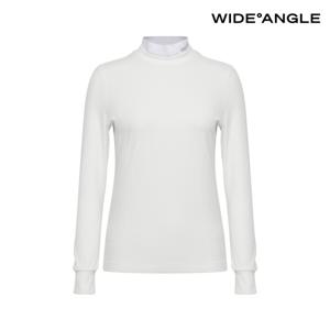 공식 신상 여성 CO 이중에리 터틀 골프 티셔츠 L  WWU25271W3