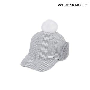 공식 신상 여성 CO 체크패턴 숏 골프 이어캡 WWW25C11MK