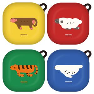 시리즈훈 마이 애니멀 갤럭시 버즈2/프로/라이브 하드젤리케이스