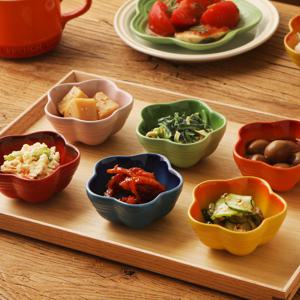 로얄플라워볼 종지 소스볼 6p세트