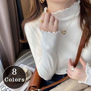 [브리치] 코키코키 /  당일출고  물결 반폴라 티셔츠 니트티 무지 (8color)