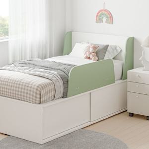 [8월후기이벤트]  티오 그로우 슬라이딩 딥 수납침대 SS+가드  컬러 택1 +샘키즈 매트