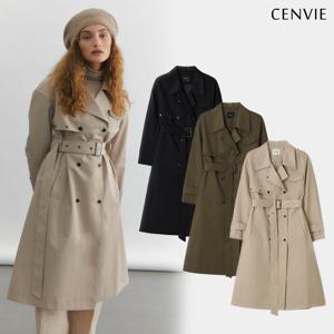 밀란 버튼 트렌치 코트 3color