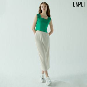 [최초가 139000원] 레터링 장식 슬릿 롱 스커트_LPSKS023005