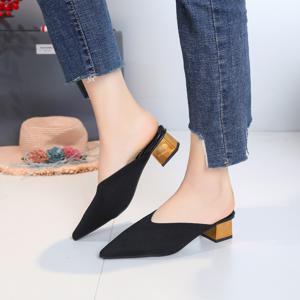 니트여성블로퍼 슬리퍼샌들669