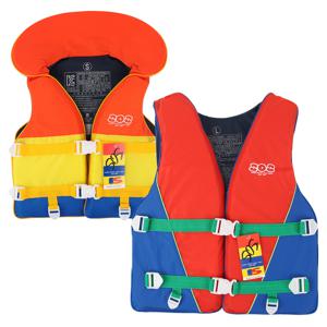 마마로 SOS 국산 유아동 컬러팝 구명조끼 부력보조복