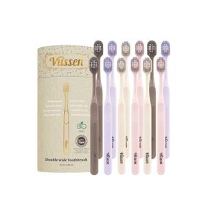 오스템  파스텔 에디션 더블와이드 칫솔 12입_지관통형 (+ 28 미백치약제 본품)