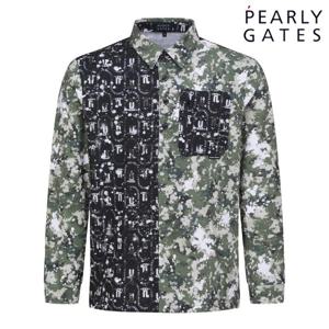 파리게이츠 511D3TO206KH 남성 바니 페인팅 프린트 칼라 긴팔 티셔츠