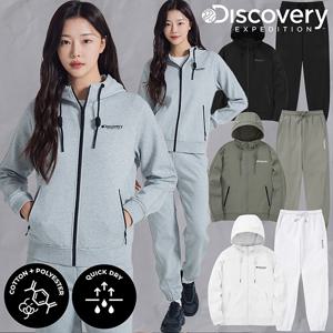 디스커버리 24FW 가격인하 여성 후드집업 조거 트레이닝세트 DWTR28044,DWTP28044