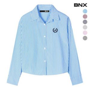 정상가 69,000원 잔스트라이프 자수 포인트 카라 셔츠 (BW3BL018L0)