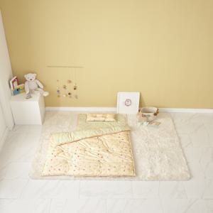 [알레르망베이비]토리 일체형 낮잠이불세트 옐로우