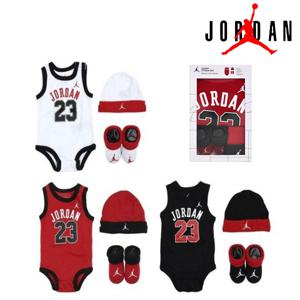조던 23 토들러 베이비 바디 수트 세트 6-12개월 N241UU808P