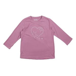 여성 하트 7부 면 티셔츠 NTL231