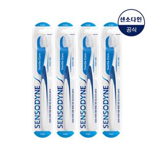 부드러운 미세모 젠틀 칫솔 1입 x4개