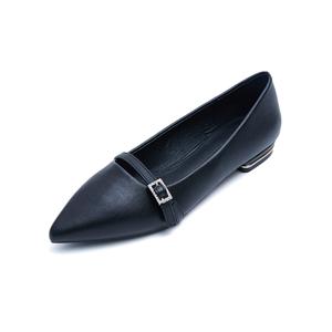 [정상가218,000] 스퀘어 버클 플랫_F21MF712 (3color)