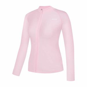 [아레나] 여성 뉴웨이브 레귤러핏 집업 래쉬가드A4BL1QR44PNK