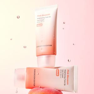 [1+1] 핑크 생기 톤업 선크림 50ml SPF 50+ PA+++