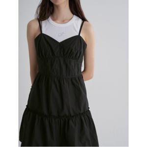 레이스 미니 원피스  블랙 (355771LY45)