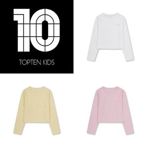 MKF2TS2401 여아 밸런스 쿨에어코튼 크롭 긴팔 티셔츠