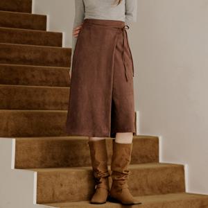 [롯데백화점](기장선택)랩 스웨이드 큐롯팬츠 PBBF5F1PT7041