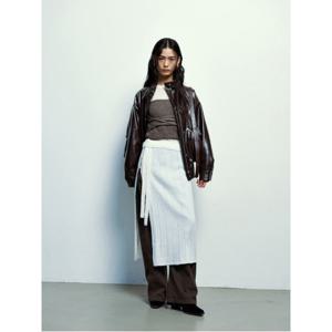 버튼 니트 스커트  아이보리 (115927LYZ0)