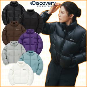 디스커버리 24FW 이월 고윤정 패딩 여성 반슬리 크롭 숏패딩 DWDJ8D046-ICDJ