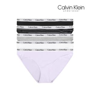 캘빈클라인 언더웨어 여성 팬티 5장 세트 속옷 코튼 QP2135O-066