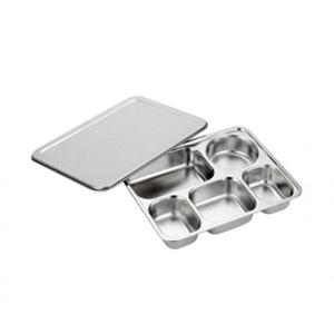 5구식판 5구식판 찬합 스텐도시락 5가지반찬