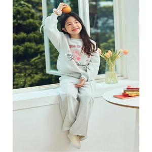 MKF4IP2002 여아 플리스그래픽 셋업