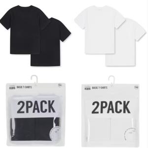 MKF5TS3901 공용 에센셜 기본 코튼 반팔티2팩